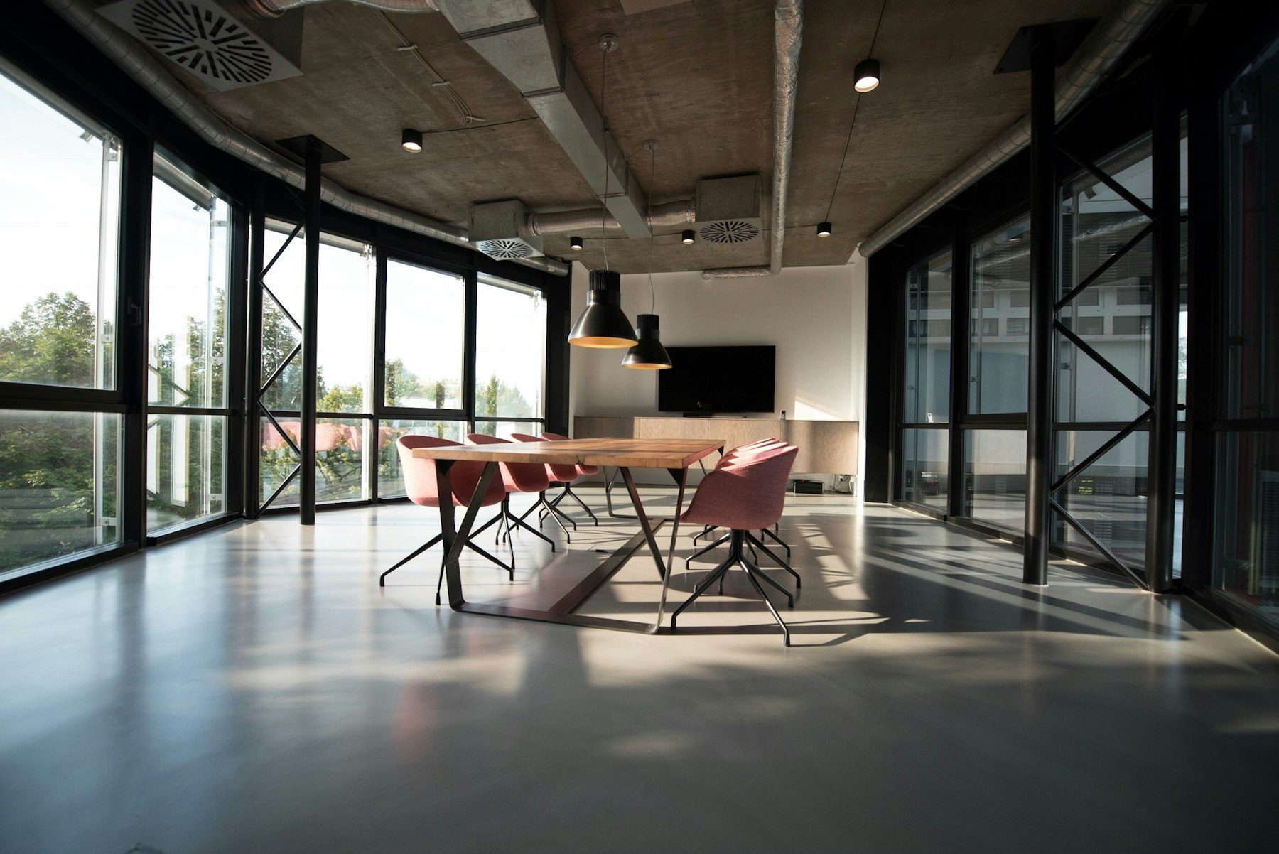 Corporate commercial workplace